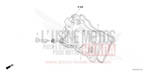 COUVERCLE DE CULASSE NC750XAS de 2025